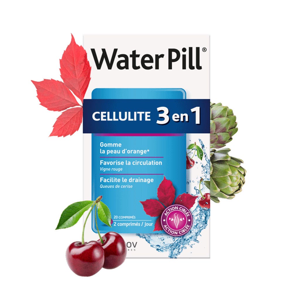 Nutreov Water Pill Cellulite 3 en1 x20 tablets Easypara