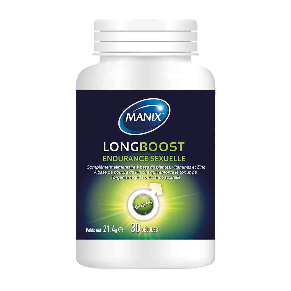 Manix Endurance Long Boost Sexual 30 capsules Easypara