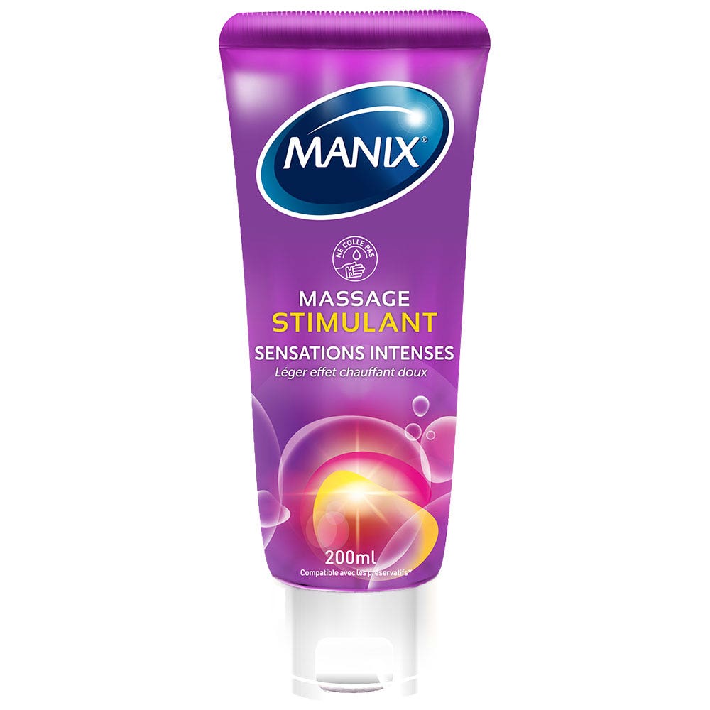 Manix Massage Aphrodisiac Massage Gel Warming Effect 200ml