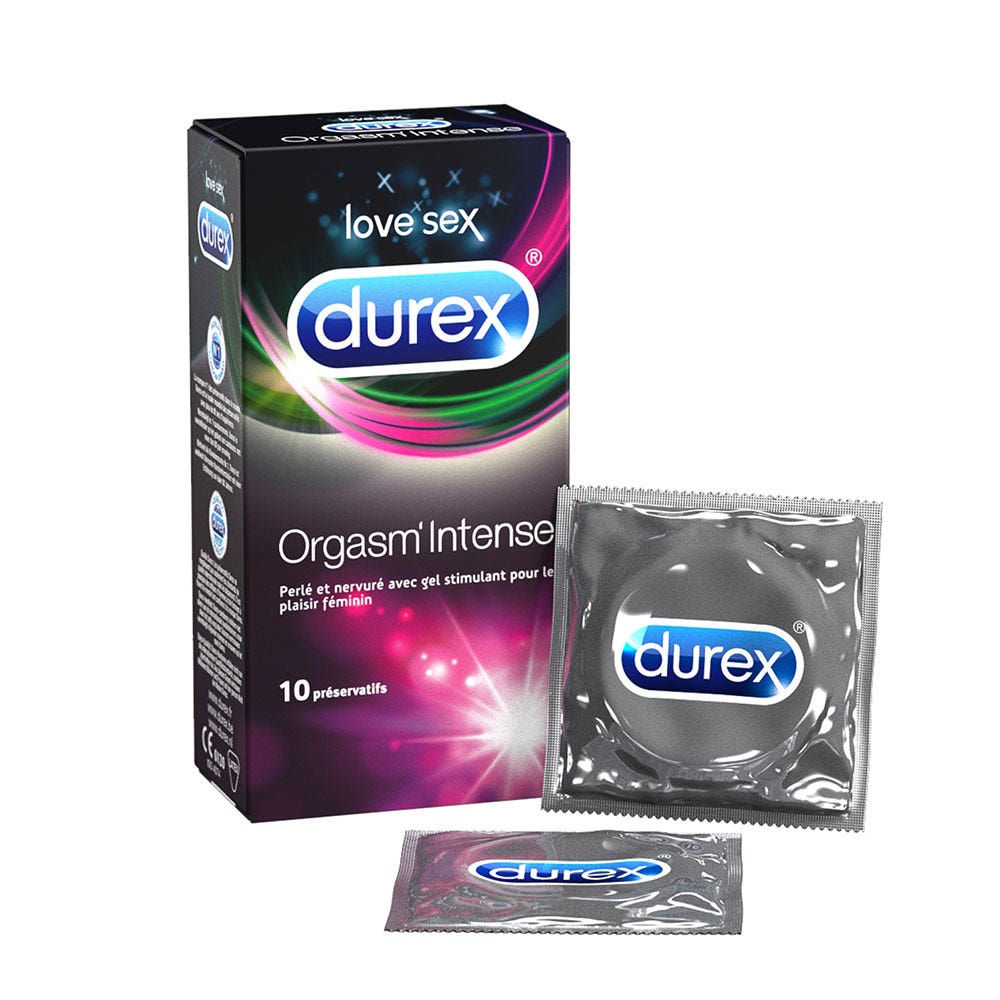 Durex Orgasm Intense Condoms x10 Easypara