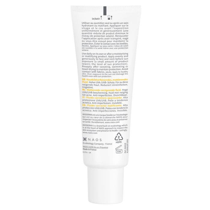 bioderma photoderm akn mat spf 30 ingredients