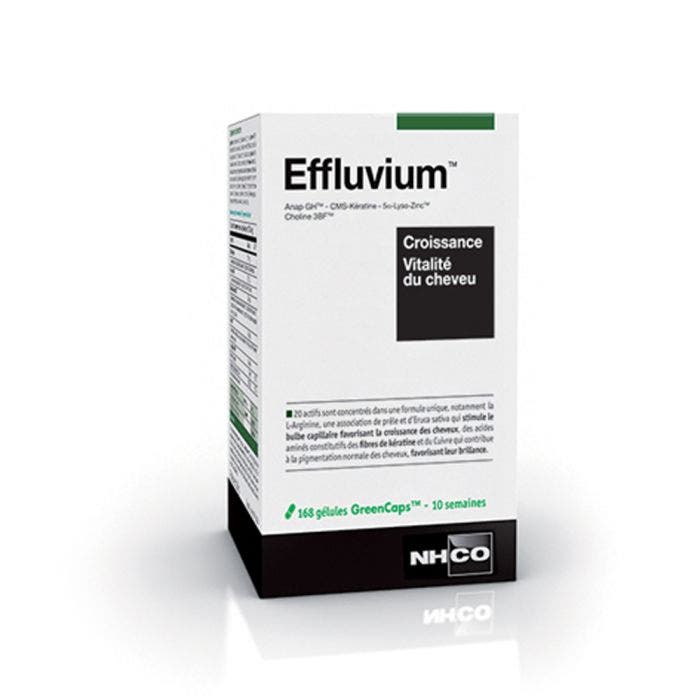 Effluvium Anti-hair Loss And Hair Vitality X 168 Capsules Nhco 168 ...